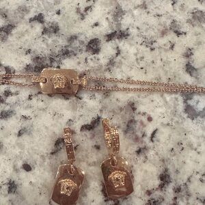 Versace Rose Gold Medusa Bracelet
